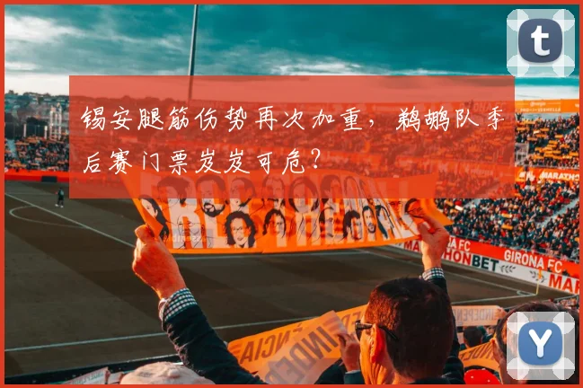 锡安腿筋伤势再次加重,鹈鹕队季后赛门票岌岌可危?